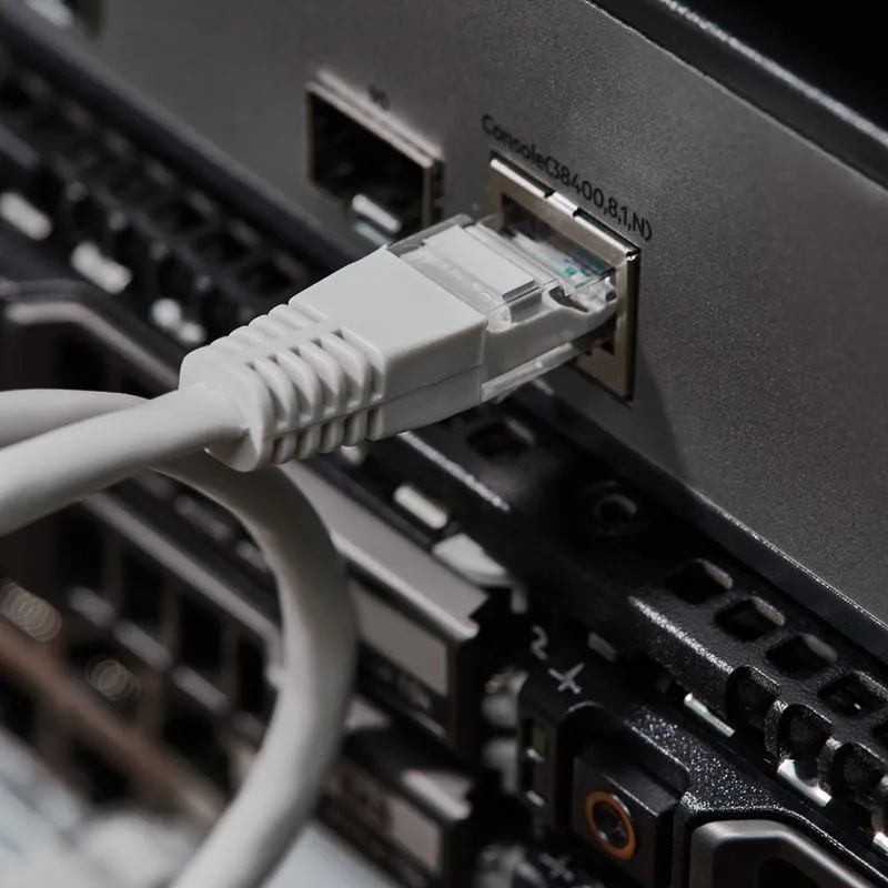 Шнур коммутационный, патч-корд, U/UTP RJ45-RJ45 CAT 5e, PVC, серый, 0,5м REXANT - Фото 3