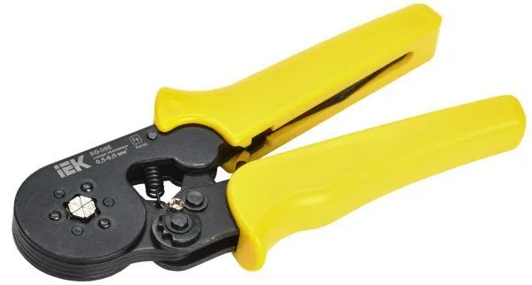 Клещи обжимные КО-08Е 0,5-6,0мм2 (шестигранник) IEK TKL10-D6
