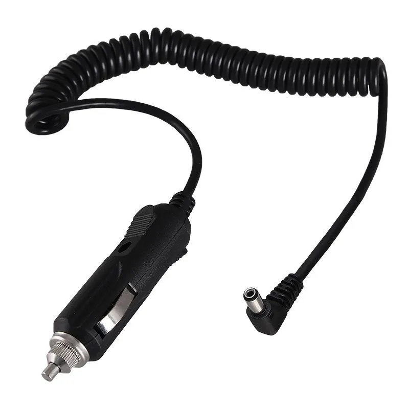 Автозарядка с индикатором (разъем 1.4х3.4) (АЗУ) шнур спираль 1.5 м REXANT 16-0235