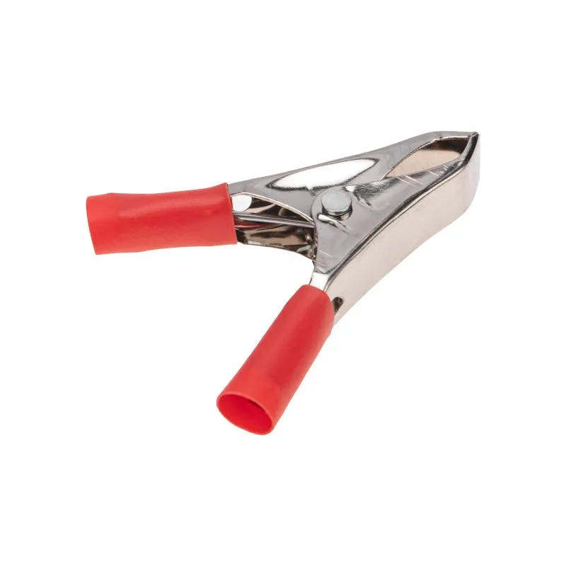 Зажим крокодил, длина 50мм, ток 10A, 2 шт., пакет БОПП REXANT - Фото 5