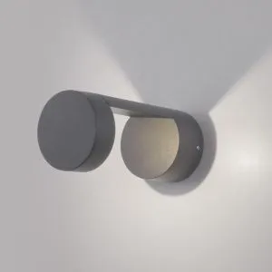 Светильник светодиодный уличный настенный Nimbus IP54 1540 TECHNO LED серый Elektrostandard a053452