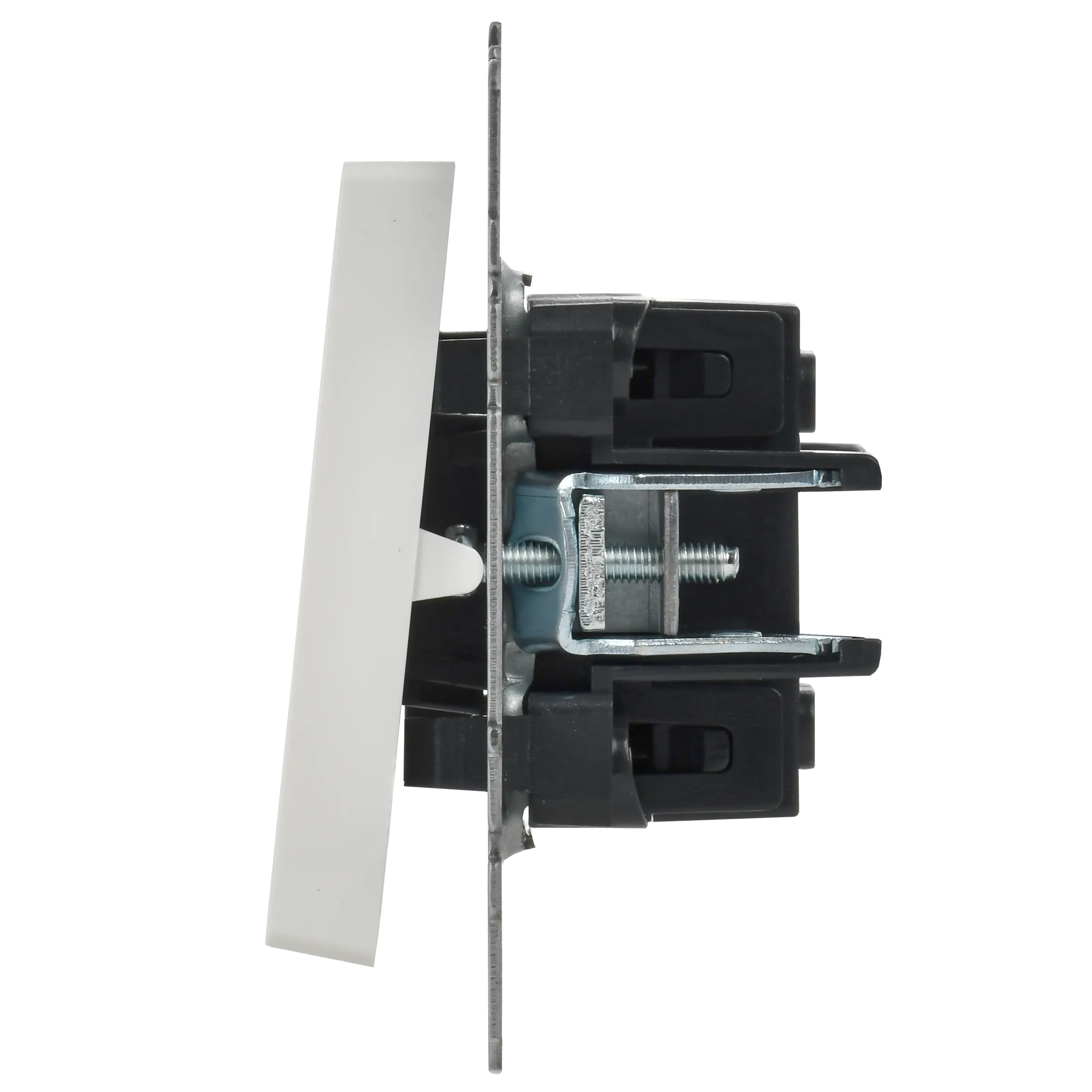 BRITE Выключатель 1-клавишный перекрестный 10А ВС10-1-3-БрБ белый IEK - Фото 7