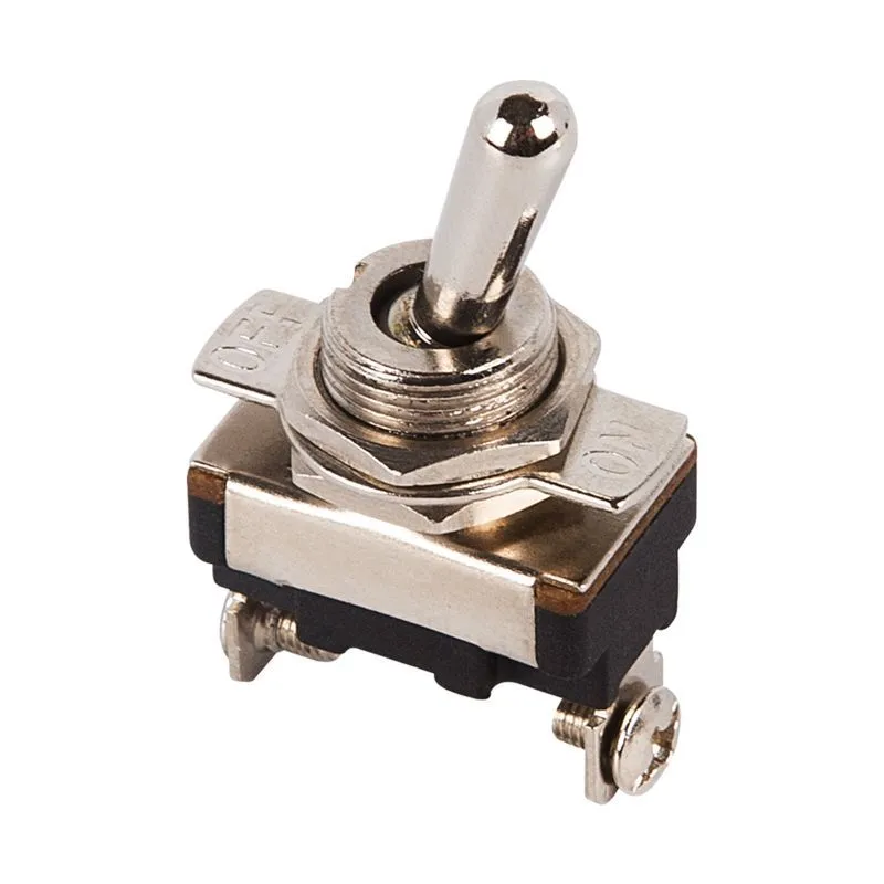 Тумблер 220V 10А (2c) ON-OFF однополюсный  Mini  (ASW-23)  REXANT Индивидуальная упаковка 1 шт 36-4310-1