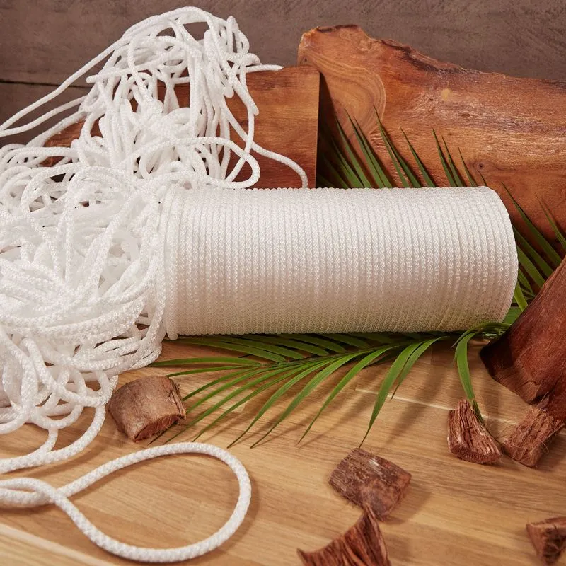 Шнур с сердечником 5 мм 100 м белый REXANT - Фото 2