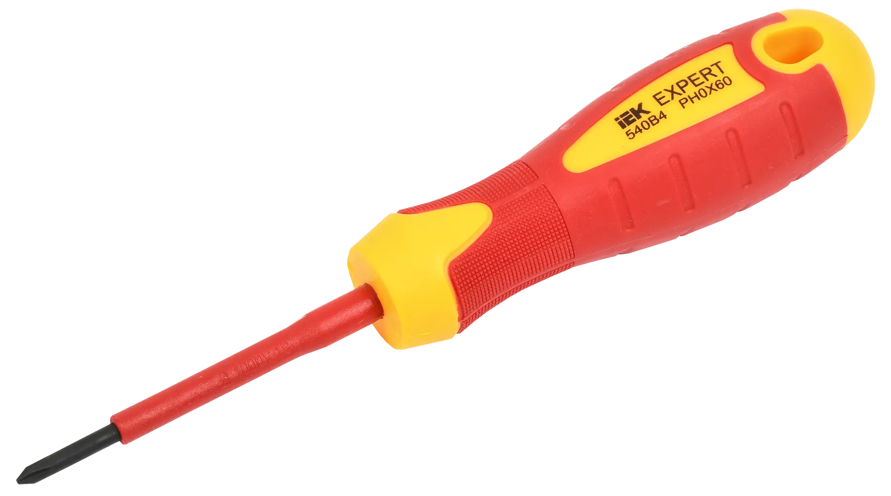 Отвертка крестовая EXPERT Ph0х60мм 1000В IEK TSC-2PH-060
