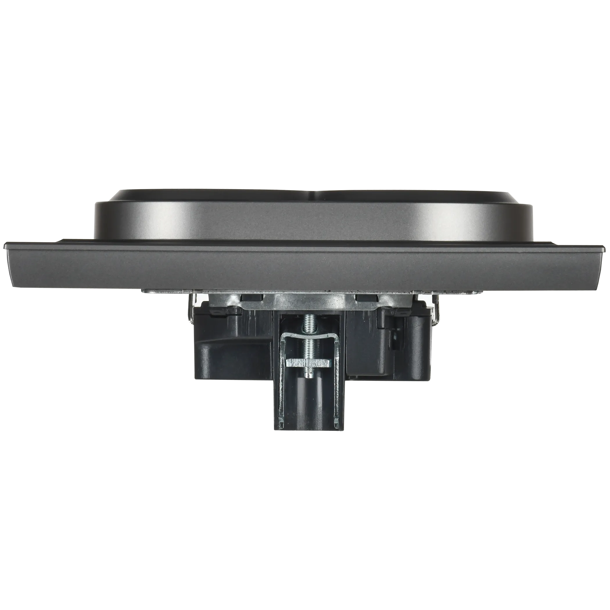 BRITE Розетка 2-местная с заземлением без защитных шторок 16А в сборе РС12-3-БрС сталь IEK - Фото 2