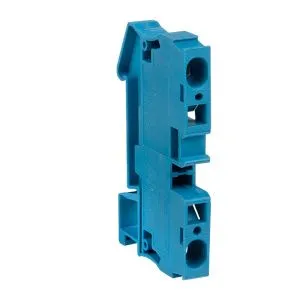 Колодка клеммная пружинная ST-6 57А синяя EKF 