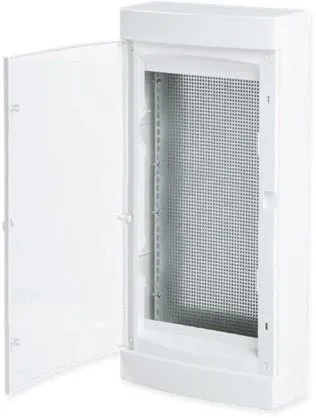 Щит слаботочный навесной "Unix" прозрачная дверь 4 габарит 653x287x112 IP40