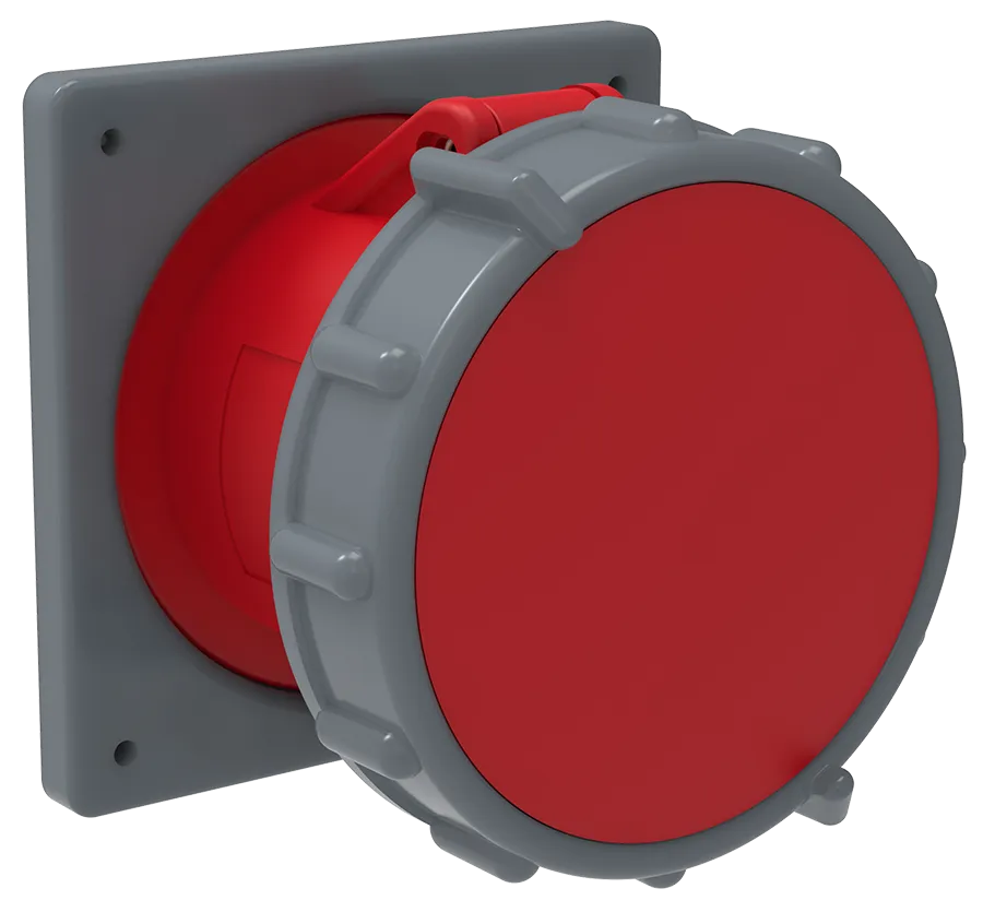 Розетка встраиваемая MAGNUM ССИ-434 63А-6ч/380-415В 3P+PE IP67 IEK