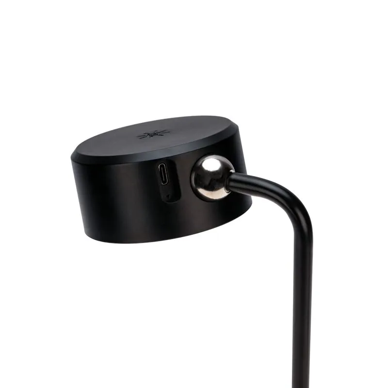 Светильник магнитный переносной с 3 креплениями, круглый, черный REXANT - Фото 4