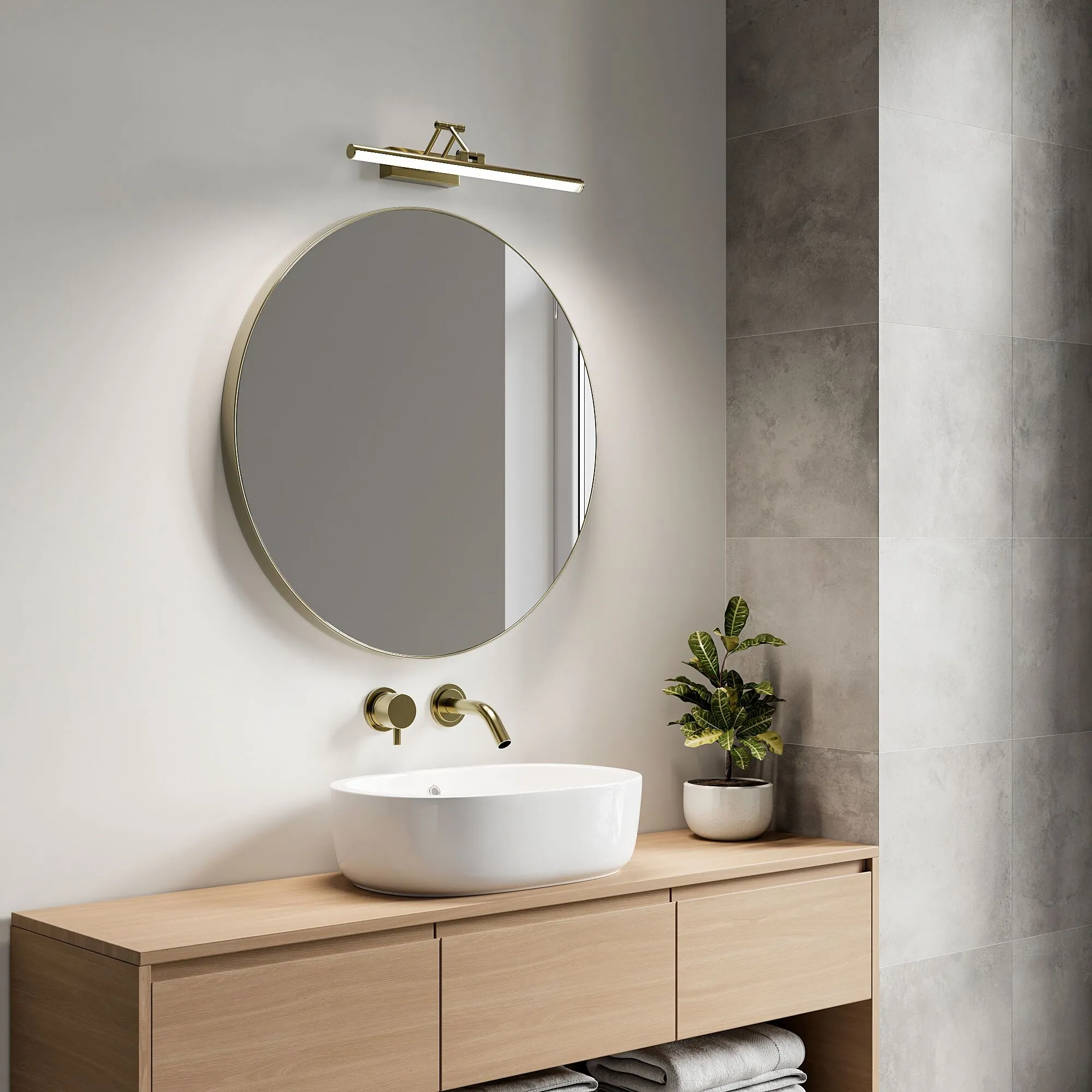 Светильник настенный светодиодный Monza LED бронза 4000К 40128/LED бронза Elektrostandard - Фото 3