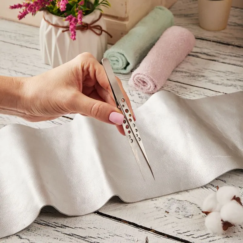 Пинцет прямой узкий 140мм Airy (блистер) REXANT - Фото 4