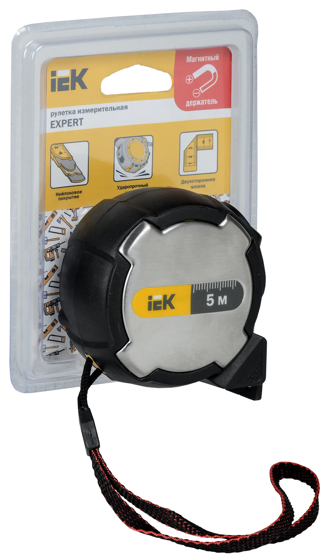 Рулетка измерительная EXPERT 5м IEK - Фото 2