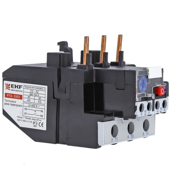 Реле тепловое РТЭ-3355 30-40А EKF - Фото 2