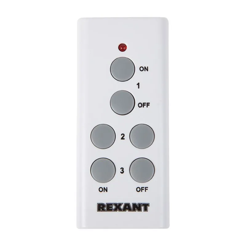 Радиоуправляемая  розетка c пультом RX-001 (один пульт, одна розетка) 10А/30м REXANT - Фото 5
