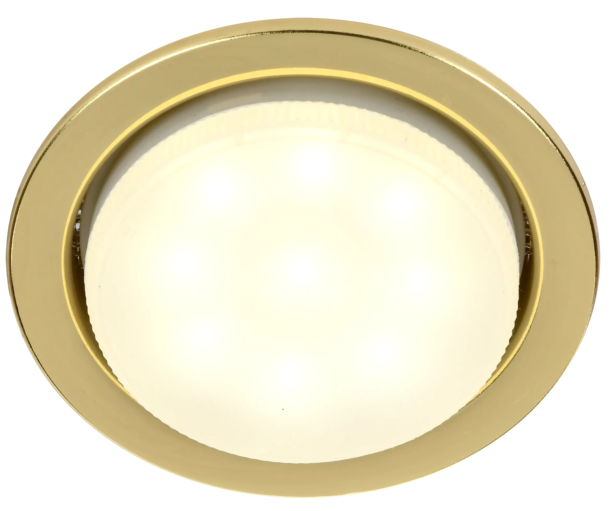 LIGHTING Светильник 4114 встраиваемый под лампу GX53 золото IEK - Фото 4