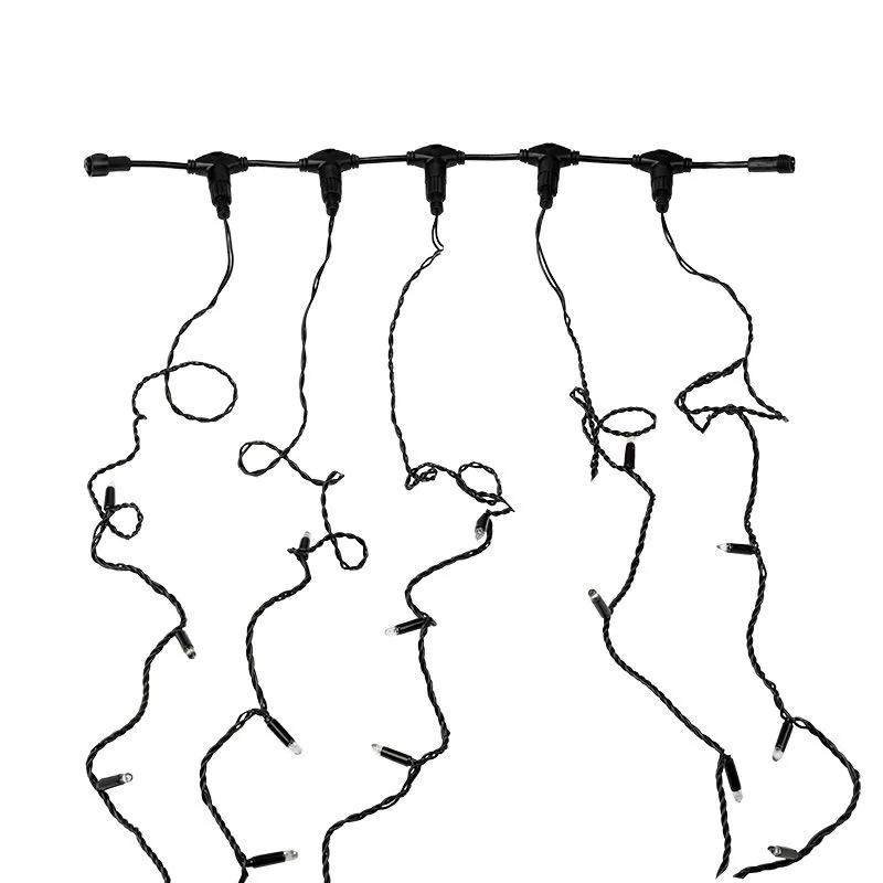 Гирлянда LED ClipLight 24V, 5 нитей по 20 метров, цвет диодов Белый - Фото 3