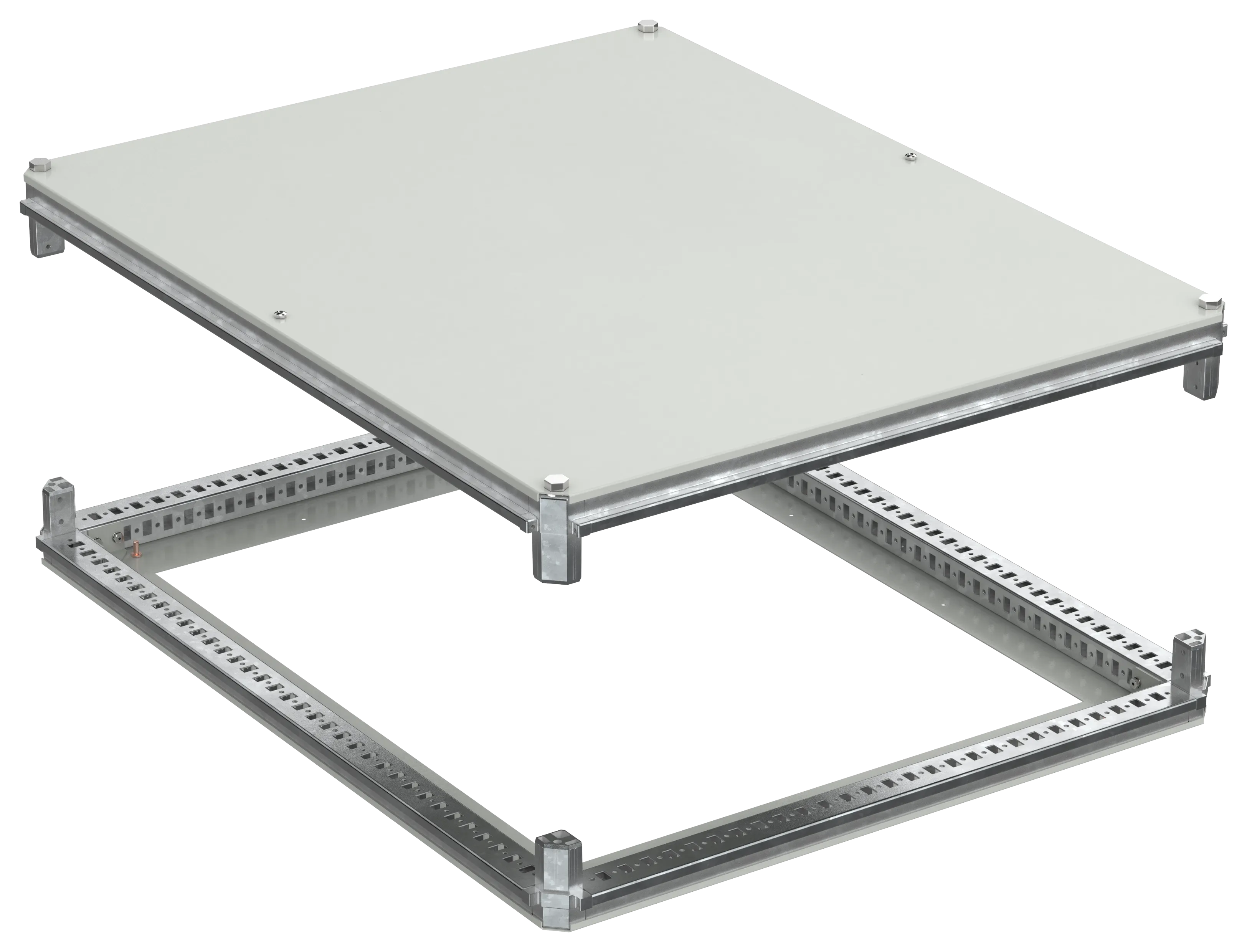 FORMAT Крыша и основание (под фланец) 1000х800мм IEK FO-00-KOF-100-080