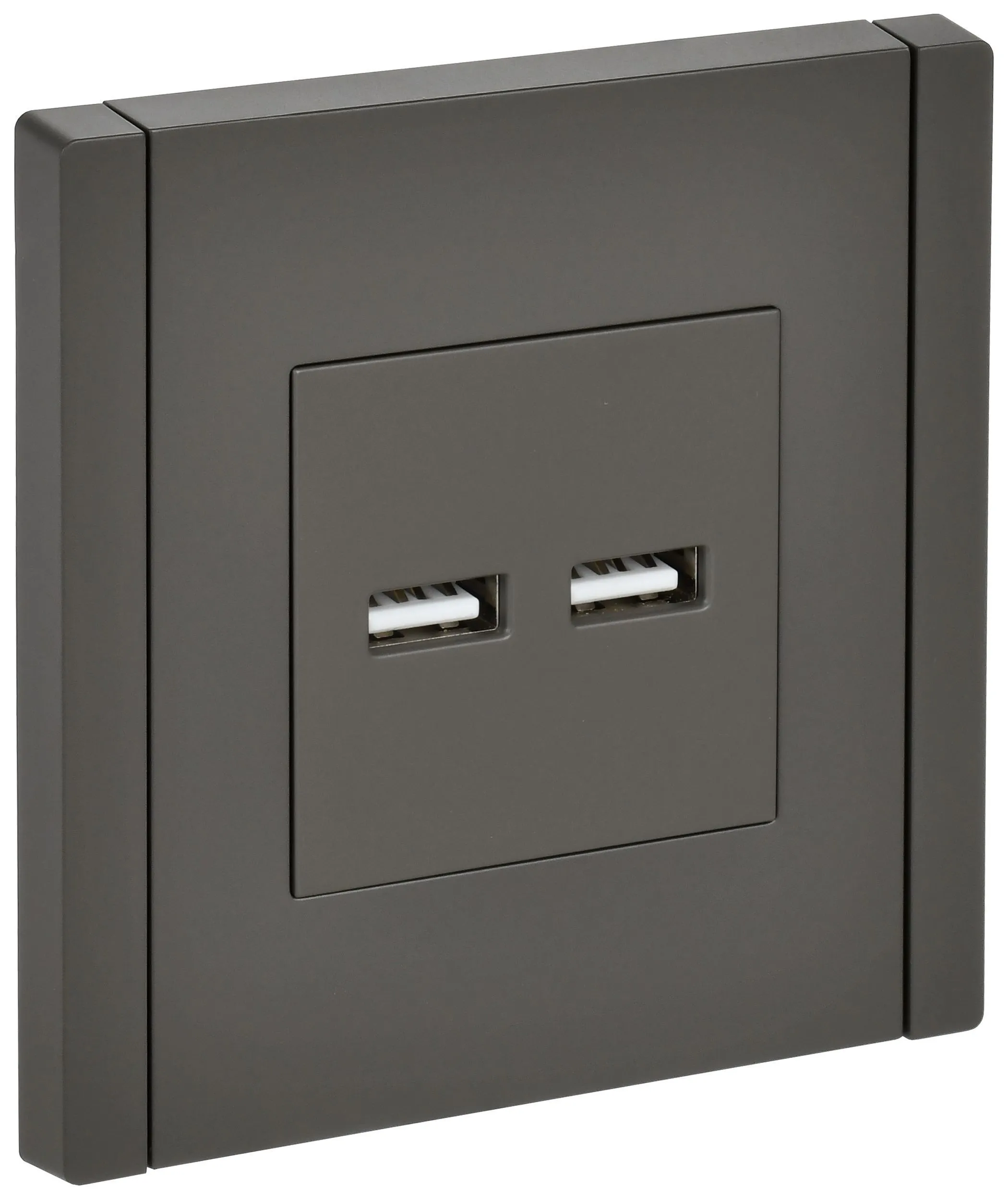 FORTE&PIANO Розетка USB A+A 3,1А FP349 серый IEK для дома