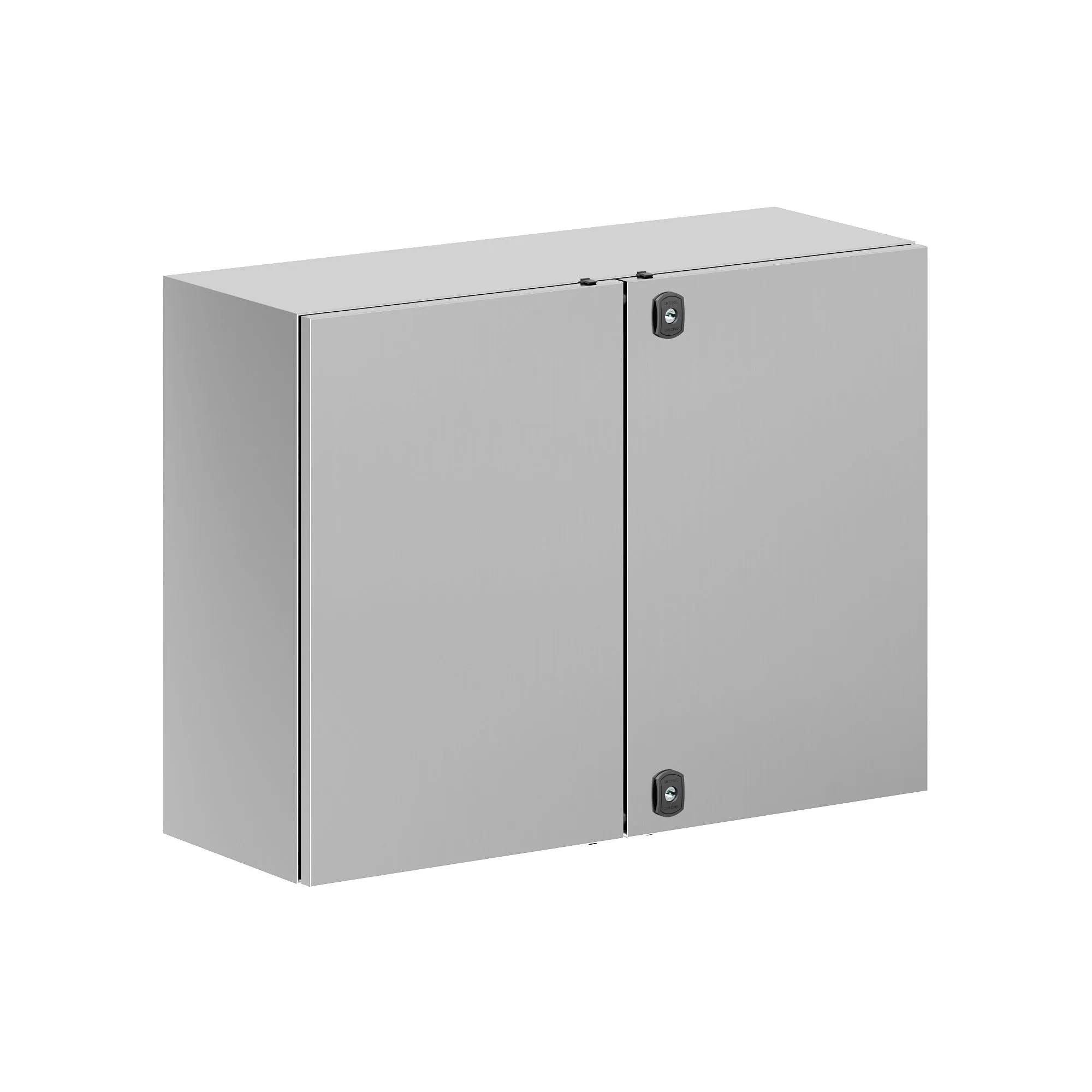 Корпус навесной STH с М/П двухдверный из нержавеющей стали AISI304 600х800х300мм с фланцем DKC R5STH R5STH0683F-304