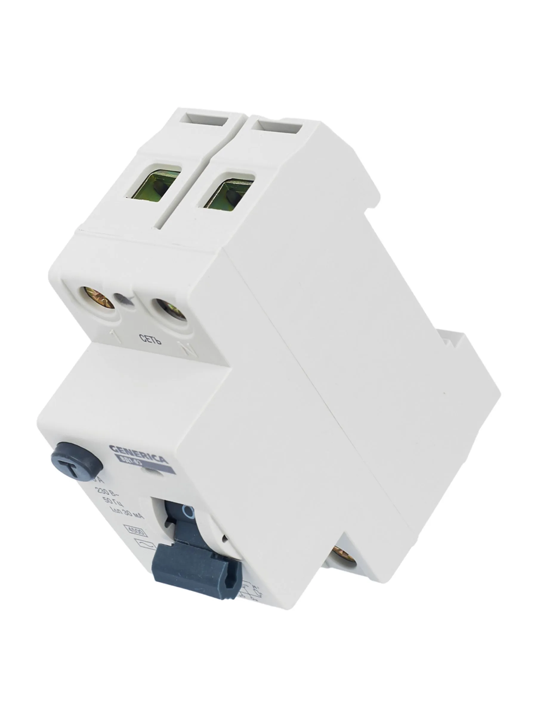 Выключатель дифференциальный (УЗО) ВД1-63 2Р 40А 30мА GENERICA - Фото 10