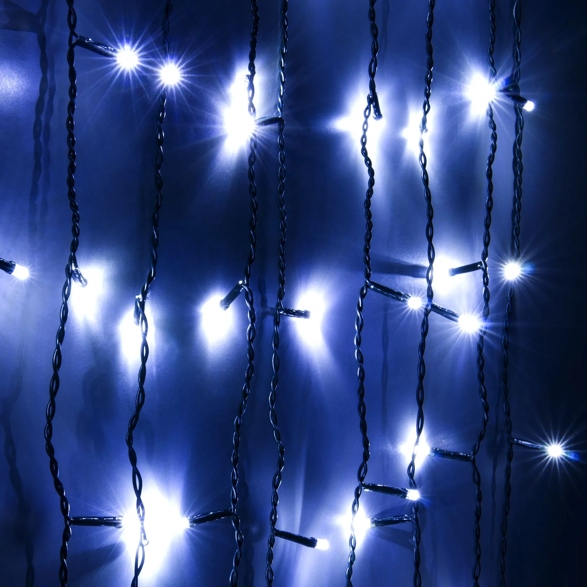 Гирлянда занавес на ель белый 0,45*1,5м IP20 200-003 Elektrostandard Eurosvet - Фото 3