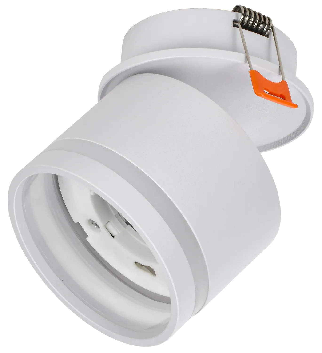 LIGHTING Светильник 4033 встраиваемый поворотный под лампу GX53 белый IEK