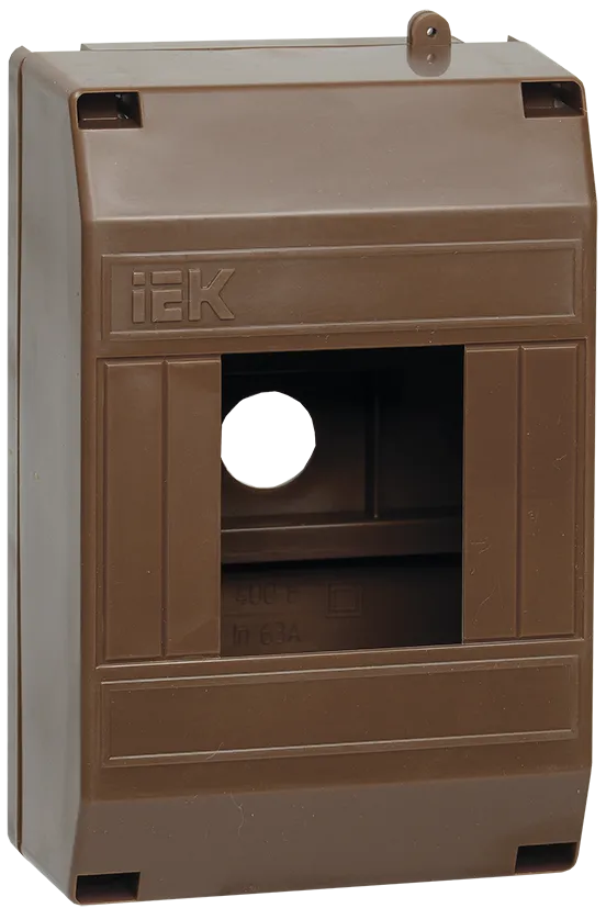 KREPTA 3 Корпус пластиковый КМПн 1/4 IP20 дуб IEK