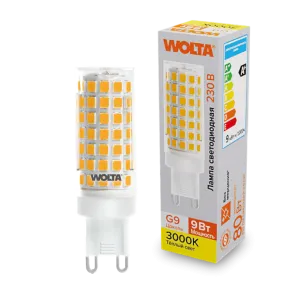 Светодиодная лампа WOLTA WSTD-JCD-9W3KG9-C 9Вт 3000K G9 WSTD-JCD-9W3KG9-C