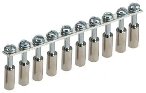 Перемычка в сборе для колодки клеммной CTS 6мм2 10PIN IEK 