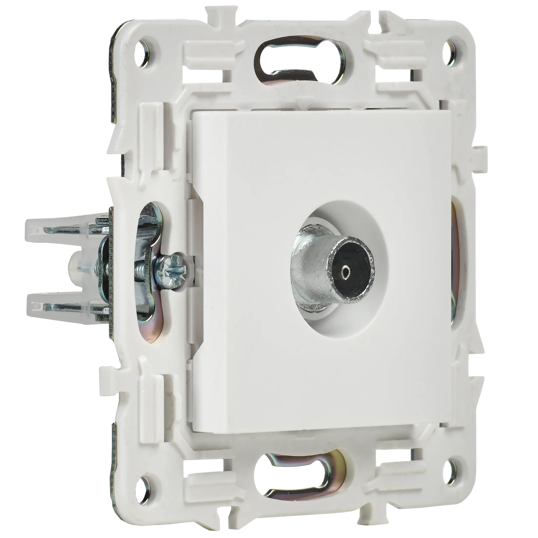 SKANDY Розетка TV оконечная SK-A12W арктический белый IEK - Фото 4