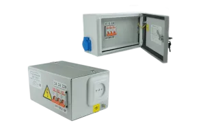 Ящик с понижающим трансформатором ЯТП  0,25 220/42 (2 авт. выкл.) IP31 DEKRON DEK07701-0007