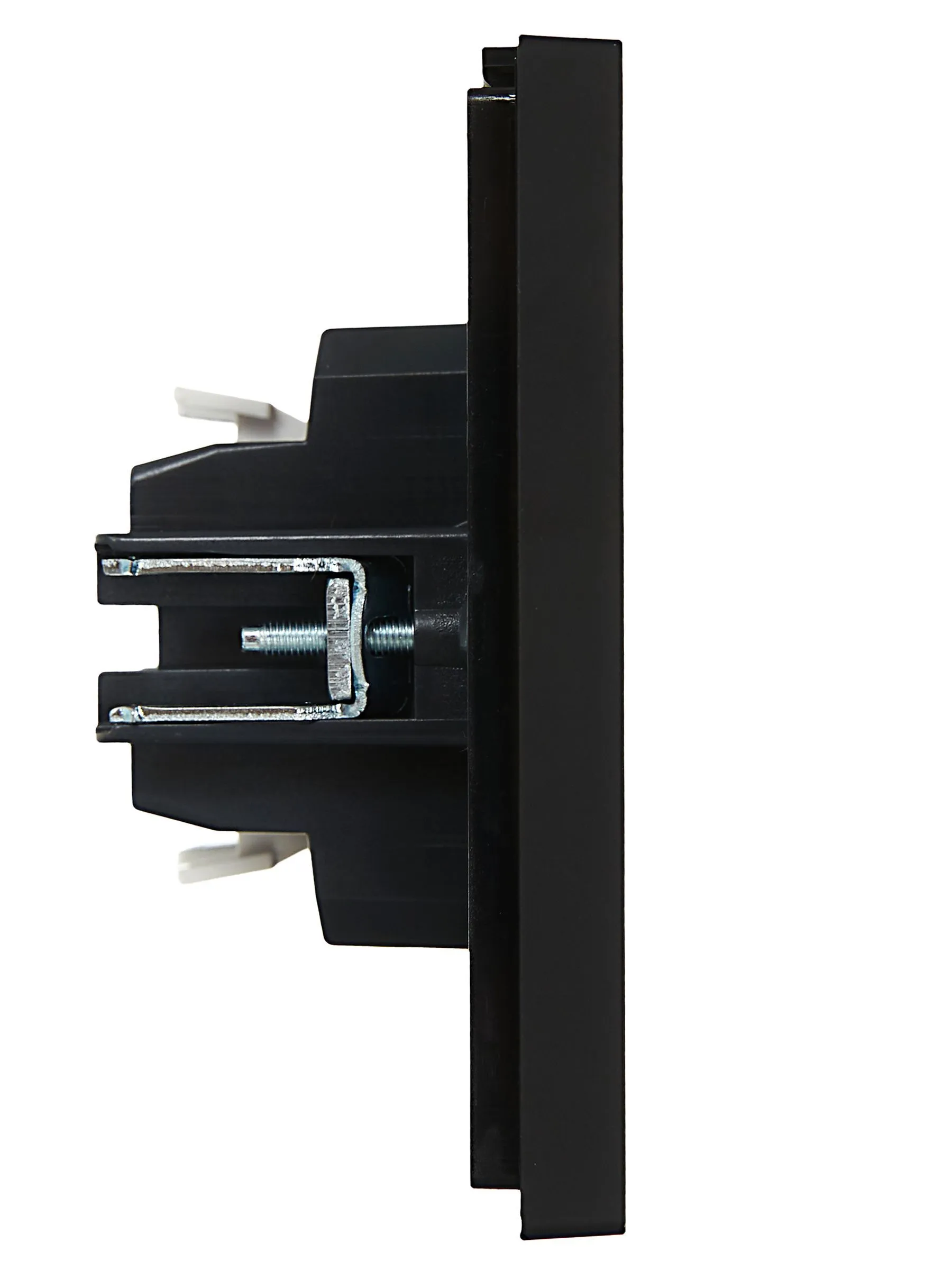 FORTE&PIANO Выключатель 1-клавишный с индикацией 10А FP102 черный IEK - Фото 5