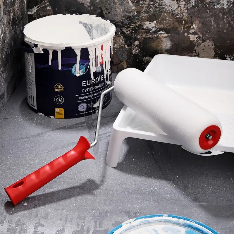 Валик вспененный пенополиуретан, ширина ролика 240 мм,  Ø 42 мм, бюгель 6 мм REXANT - Фото 3