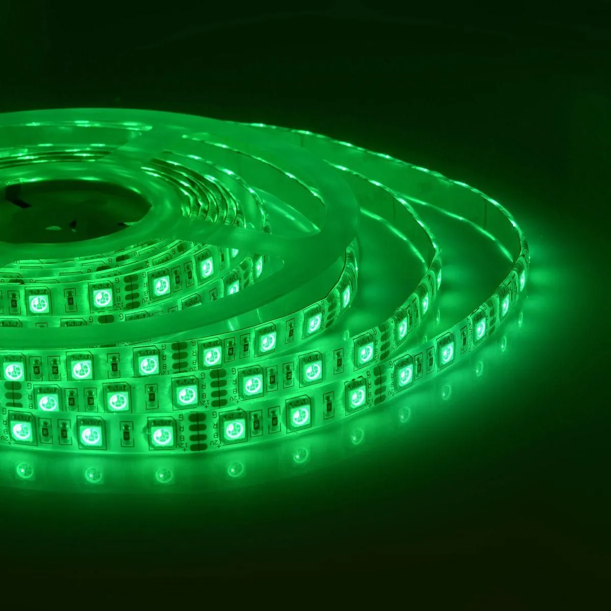 Комплект светодиодной ленты с аксессуарами smd5050 60д/м 12В IP65 5м RGB Apeyron - Фото 25