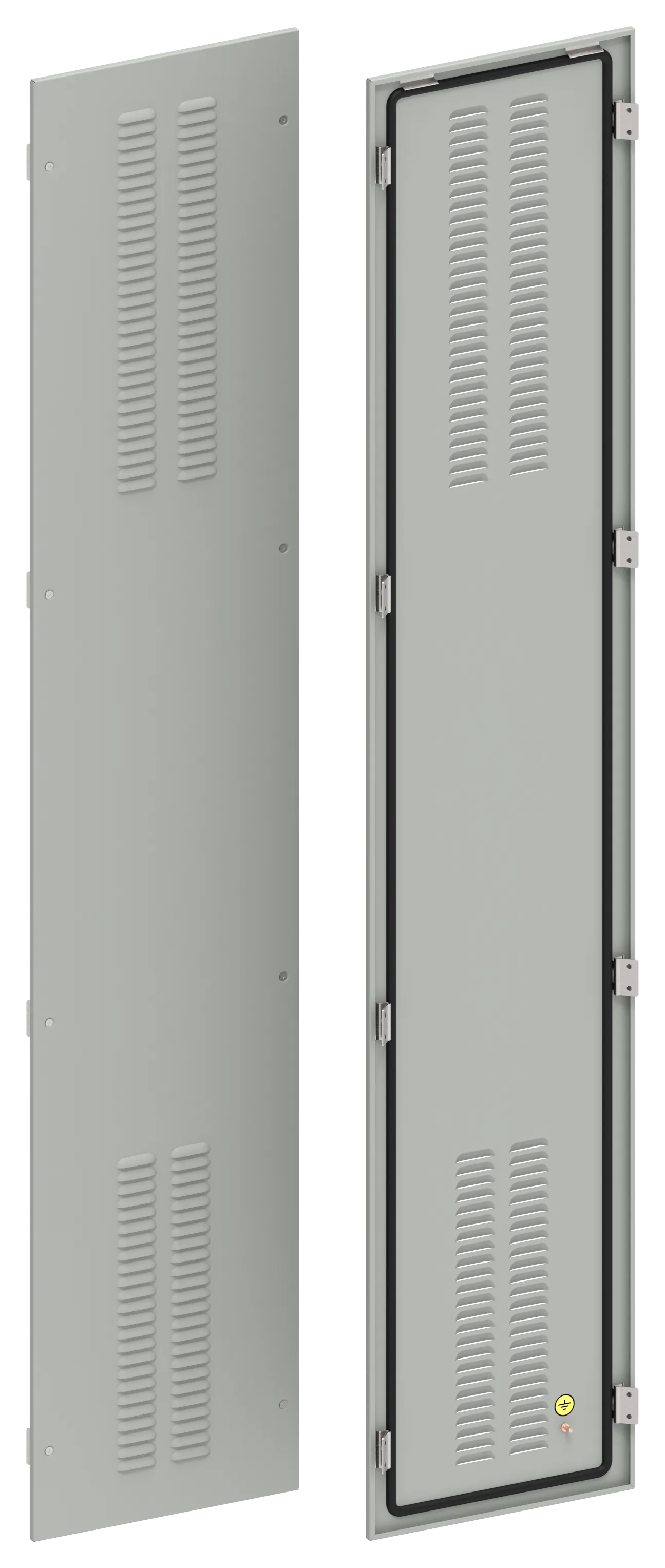 FORMAT Панель задняя вентилируемая 2000х400мм IEK FO-00-PBV-200-040