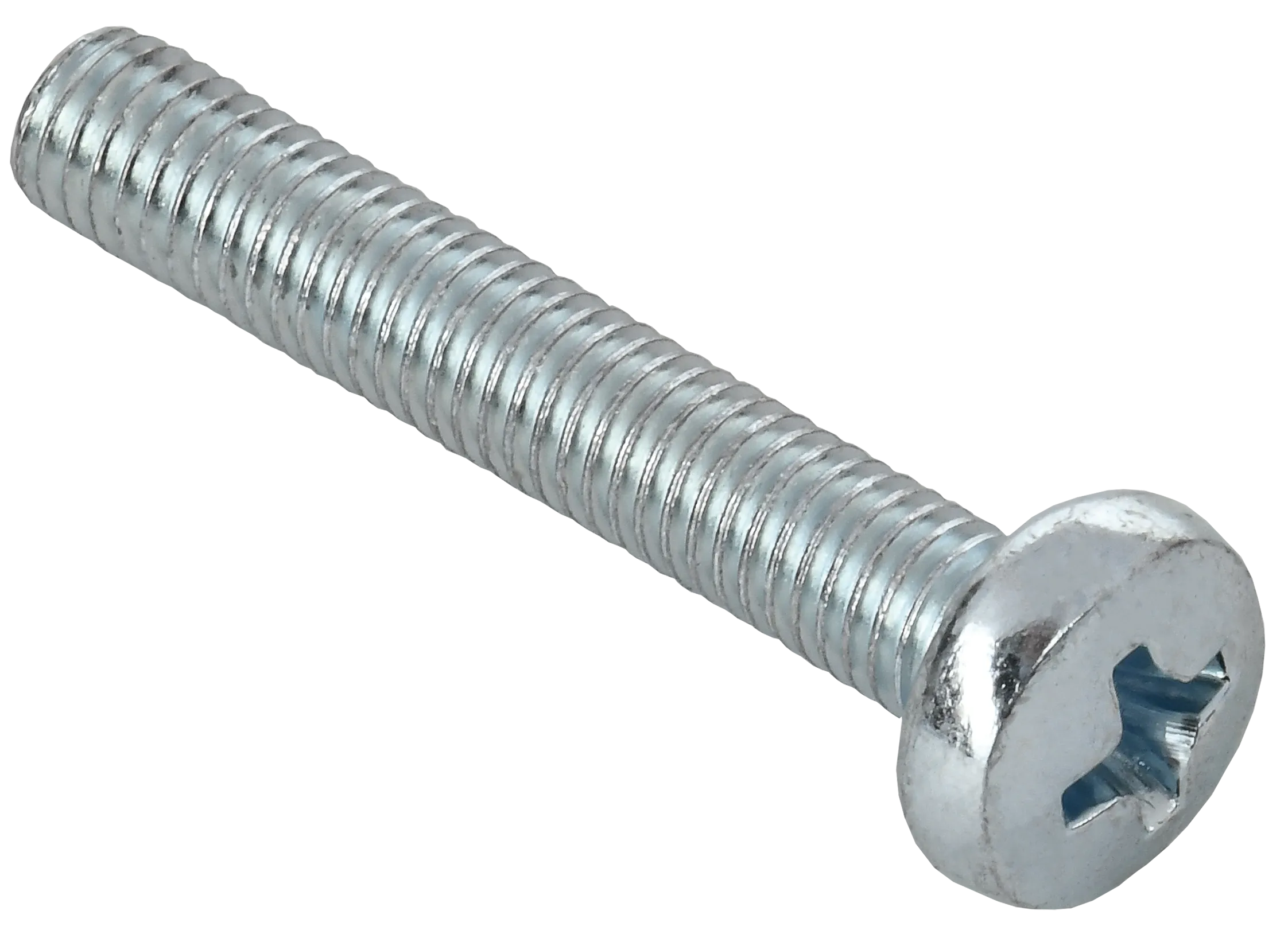 Винт с полусферической головкой и крестообразным шлицем DIN 7985 М6х10 IEK CMZ10-VPL-6-10