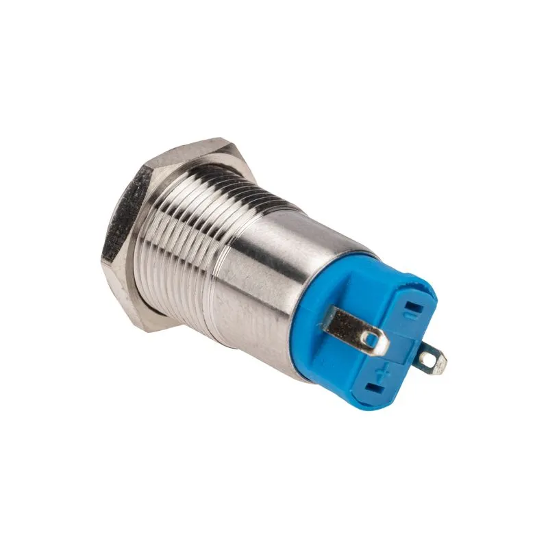 Кнопка антивандальная Ø12 Б/Фикс (2с) OFF-(ON) выпуклая (A12-B2) REXANT - Фото 3