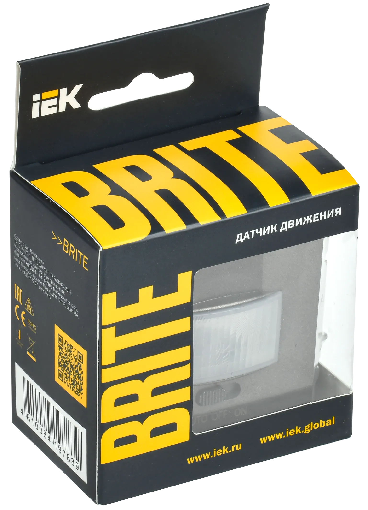 BRITE Датчик движения ДС10-1-БрТБ темная бронза IEK - Фото 2