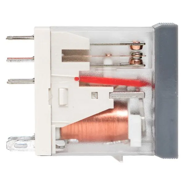 Реле промежуточное с кнопкой и мех. индикацией RPAt 22/2 8A 230В AC EKF - Фото 2