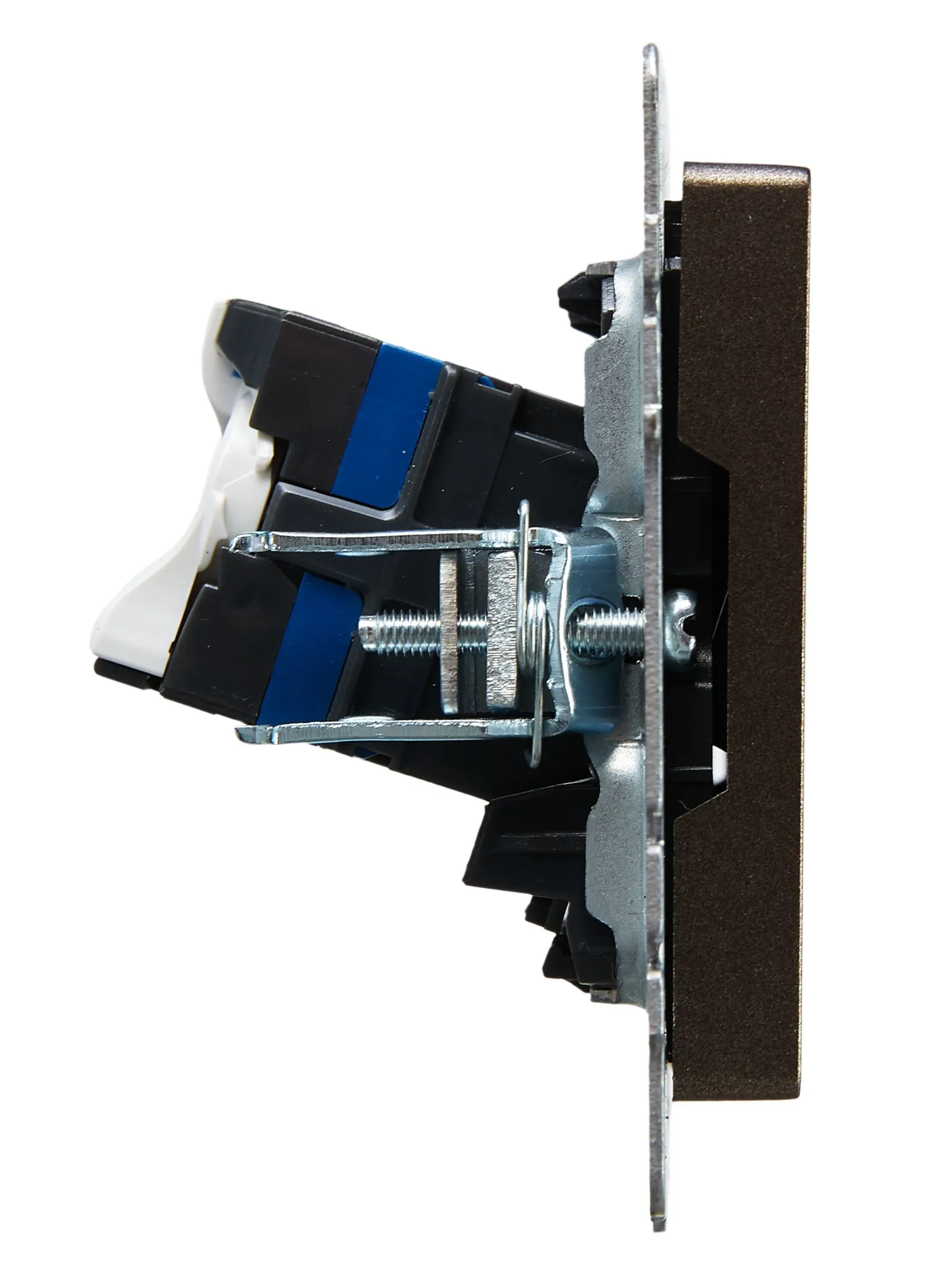 BRITE Розетка компьютерная двойная RJ45 кат.6 РК11-2-БрТБ темная бронза IEK - Фото 7