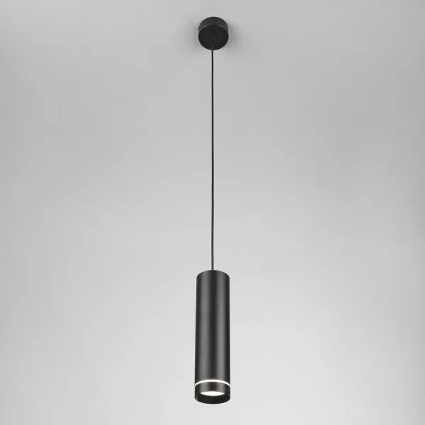 Светильник светодиодный подвесной DLR023 12W 4200K черный матовый Elektrostandard