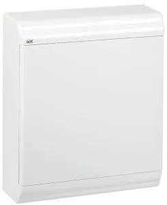 PRIME Корпус пластиковый ЩРН-П-24 модуля навесной белый/белая дверь IP41 IEK MKP82-N-24-WD-41-10