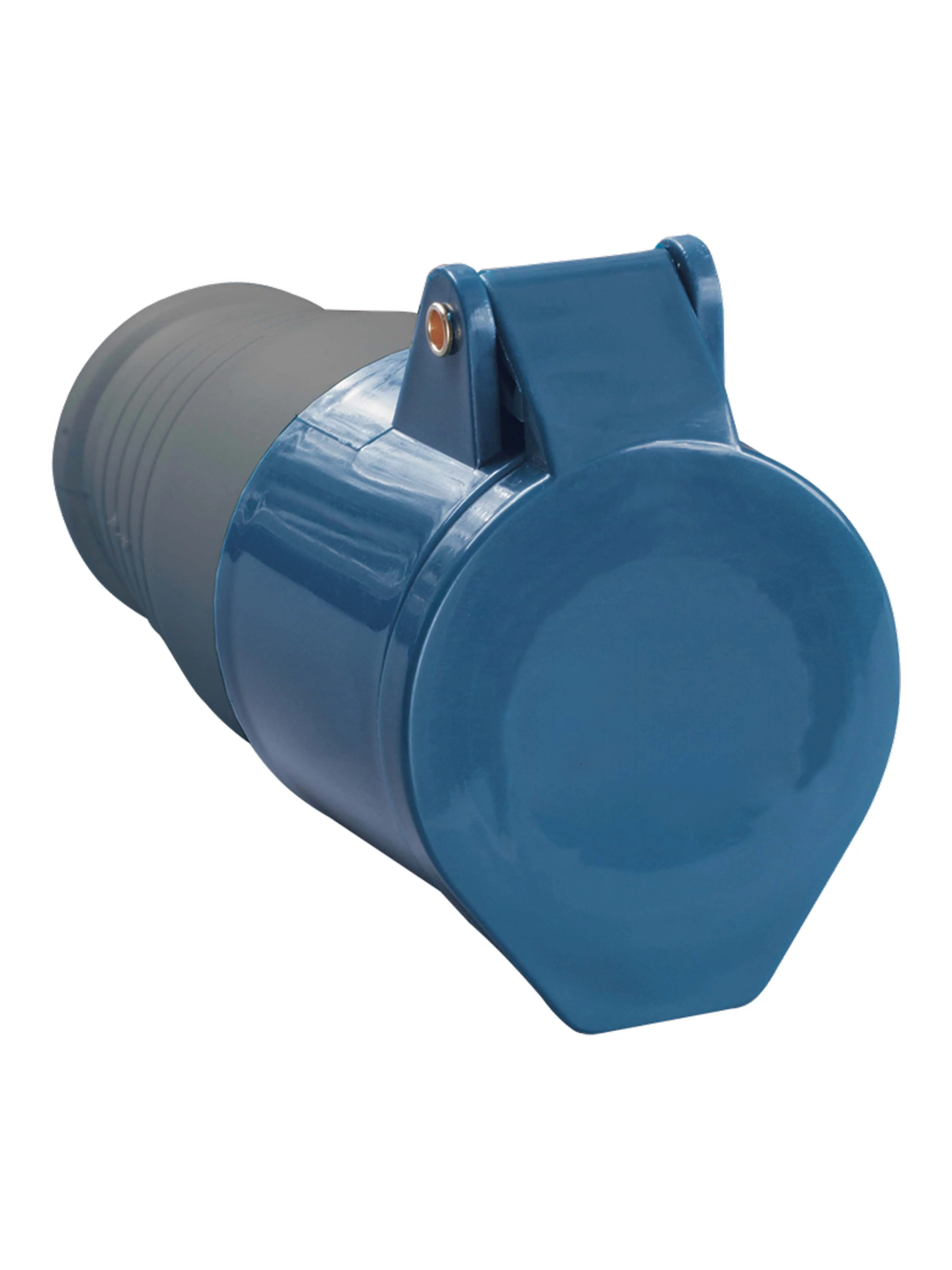 Розетка переносная 223 2P+PE 32А 200-250В IP44 DEKRON AN0908-0035