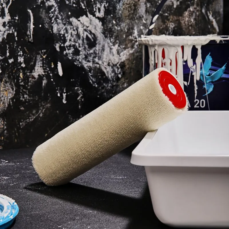 Ролик (сменный) велюр, ворс  5 мм, ширина ролика 180 мм,  Ø 42 мм, бюгель 8 мм серия «Мастер» REXANT - Фото 2