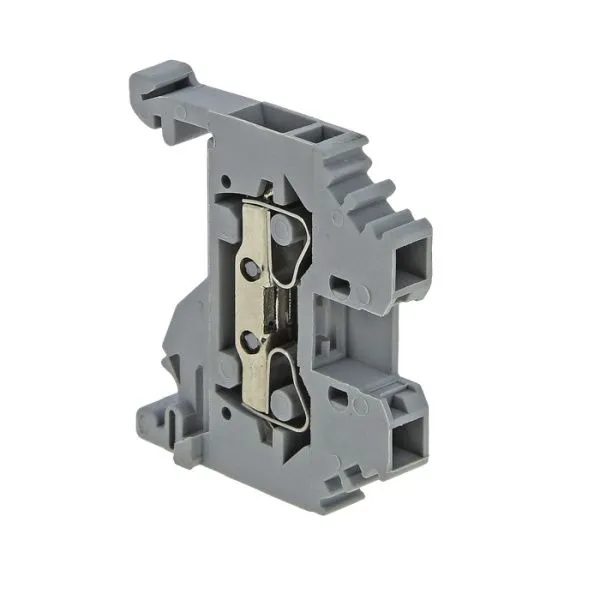Колодка клеммная пружинная JXB-S-4 32А серая EKF - Фото 3