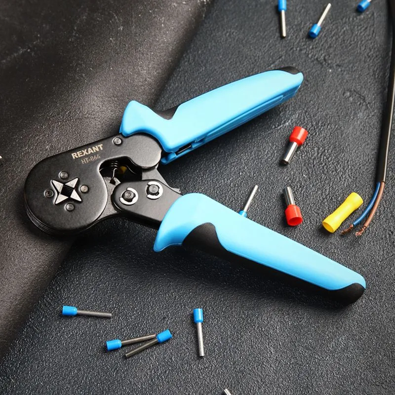 Кримпер HT-864 для обжима штыревых наконечников 0,25-6,0мм² REXANT - Фото 2