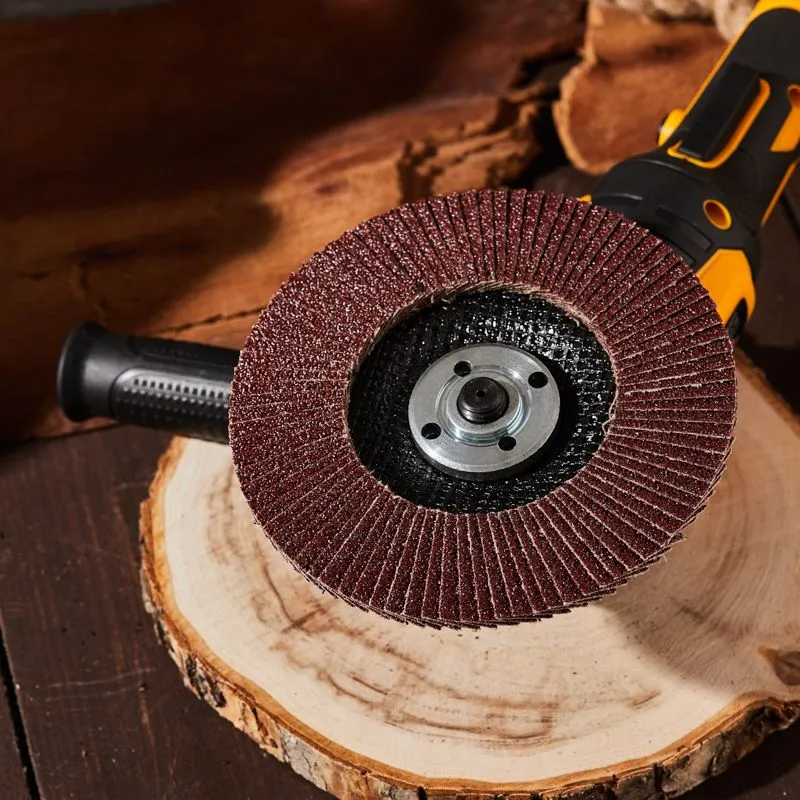 Круг лепестковый торцевой, P40, 150х22,2мм KRANZ - Фото 4