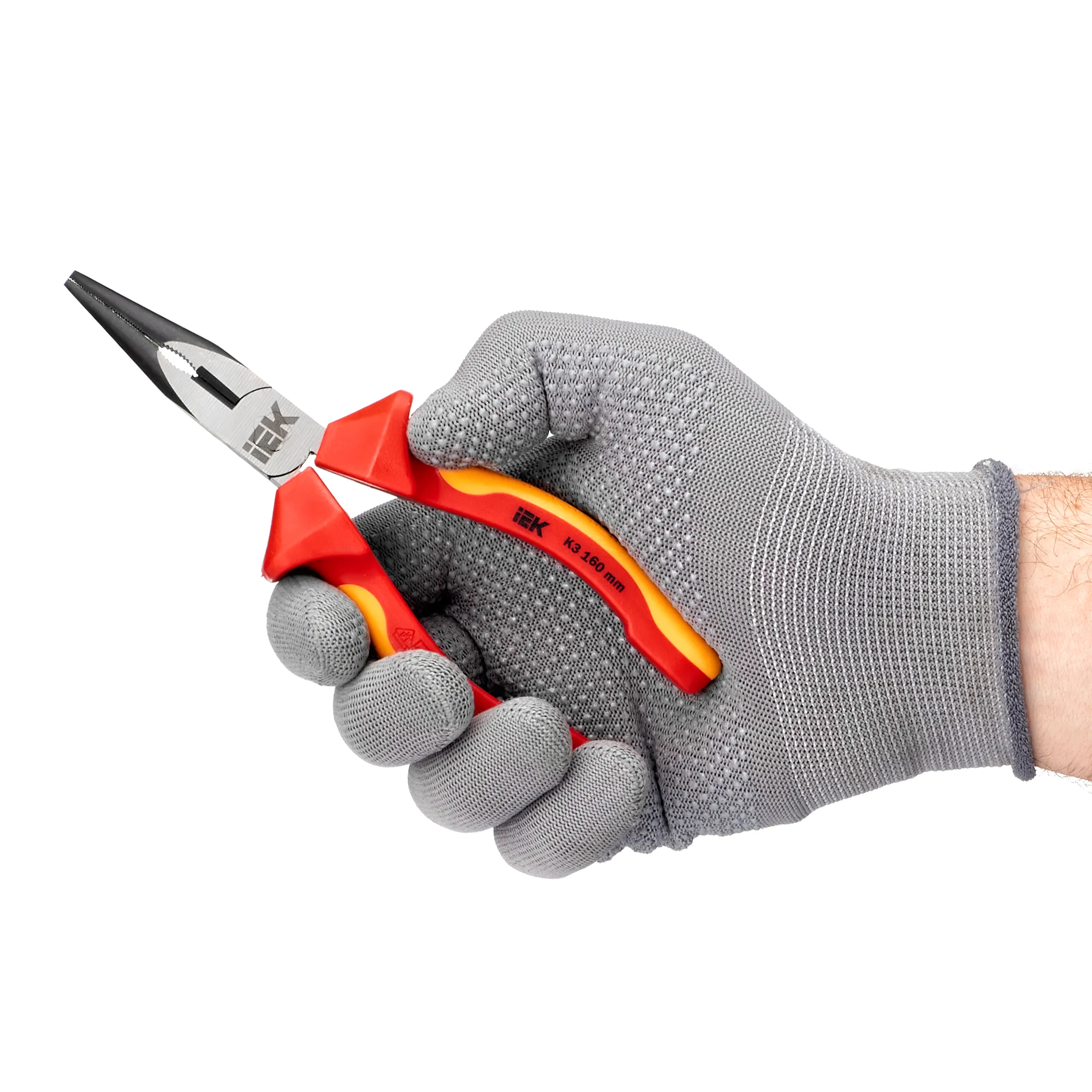 ARMA2L 3 Тонкогубцы диэлектрические 160мм K3 IEK - Фото 4