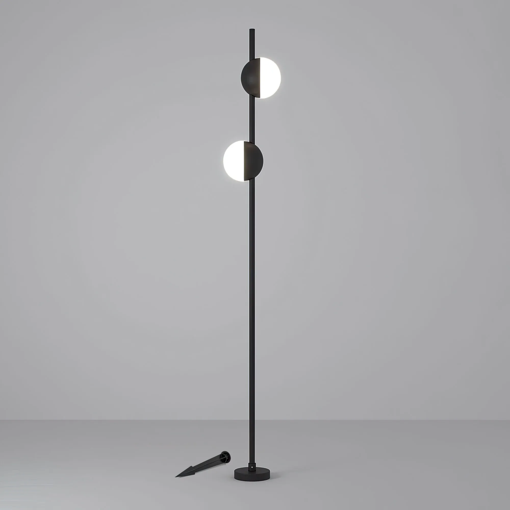 Светильник садово-парковый со светодиодами PAR 35161/F черный Elektrostandard - Фото 3